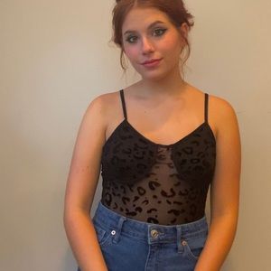 cute sheer body suit